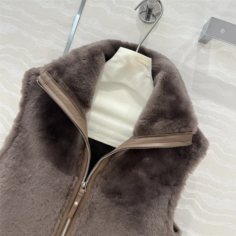 Hermès Shearling Vest